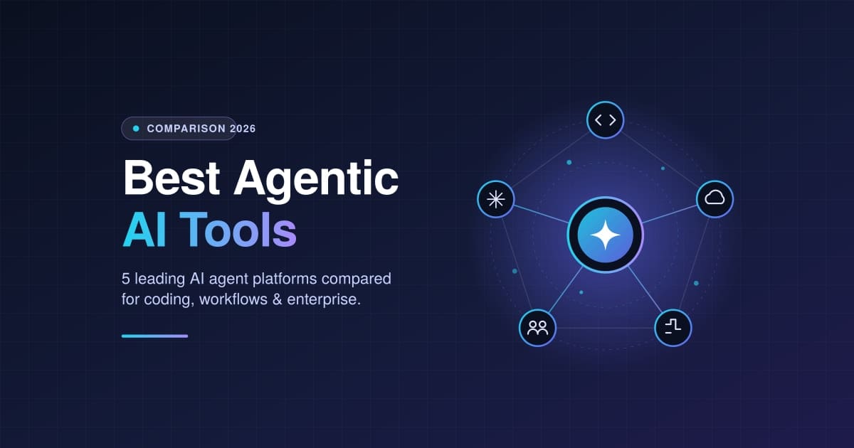 Best Agentic AI Tools: 5 Platforms Worth Knowing In 2026