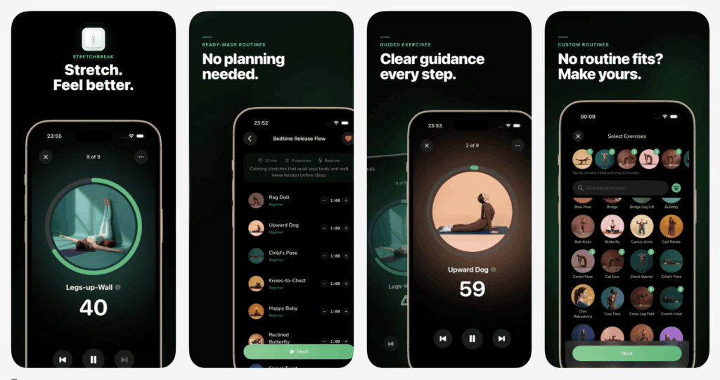 stretching app
